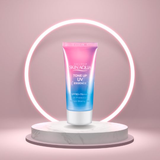 Skin Aqua Tone Up UV Essense Lavender 