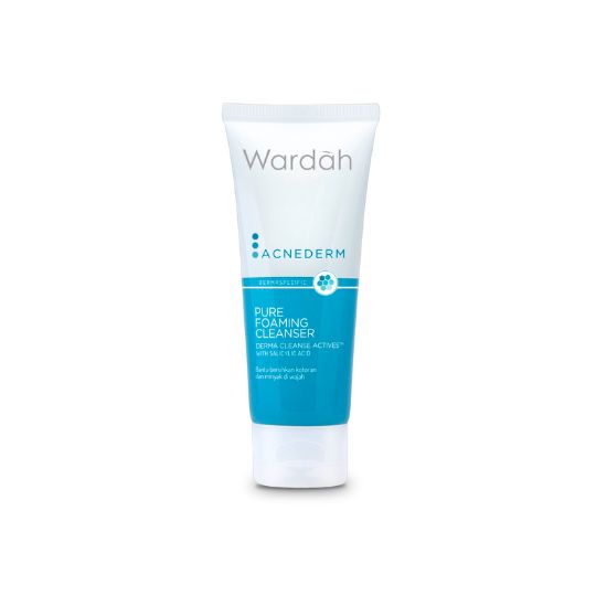 Gambar Wardah Acnederm Pure Foaming Cleanser
